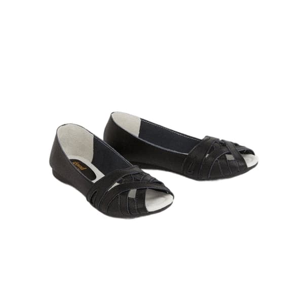 Good For The Sole Womens/Ladies Layla Woven Leather Pumps