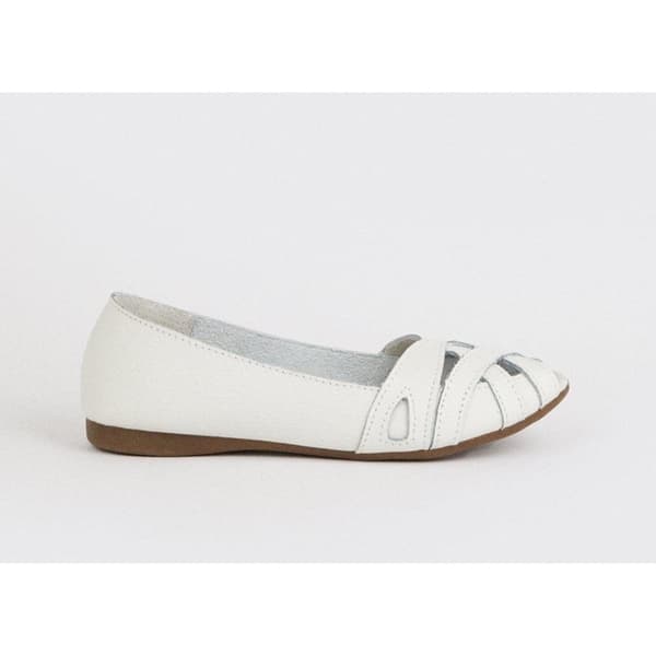 Good For The Sole Womens/Ladies Layla Woven Leather Pumps