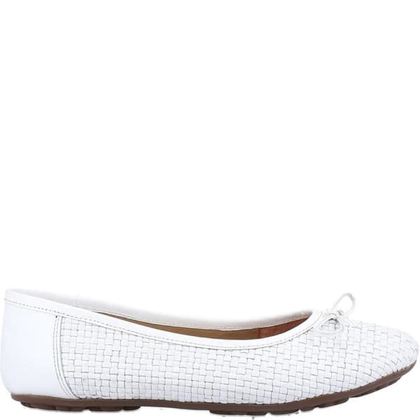 Hush Puppies Dame/Ladies Ballerina læderpumper