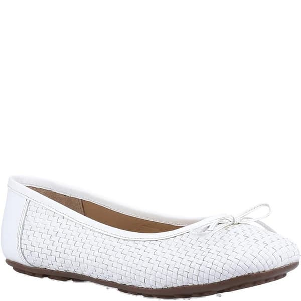 Hush Puppies Dame/Ladies Ballerina læderpumper