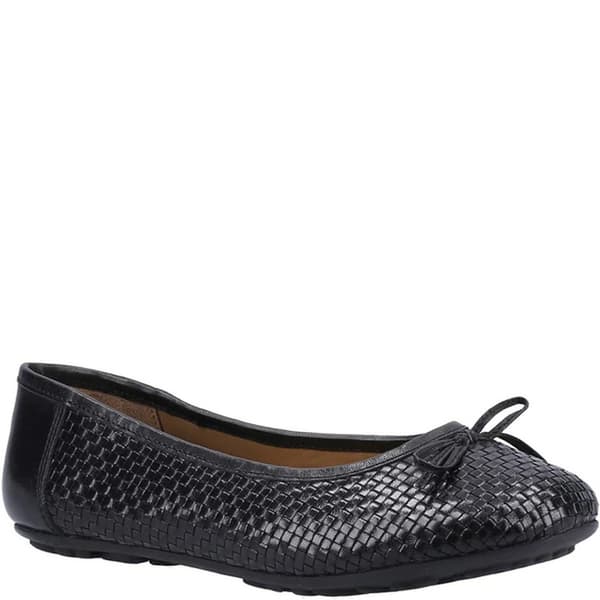 Hush Puppies Dame/Ladies Ballerina læderpumper