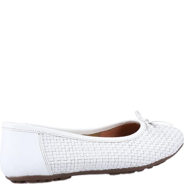 Hush Puppies Dame/Ladies Ballerina læderpumper