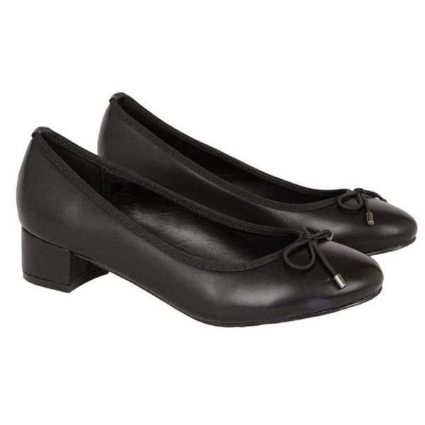 Good For The Sole Womens/Ladies Tara Block Heel Ballerina Flats