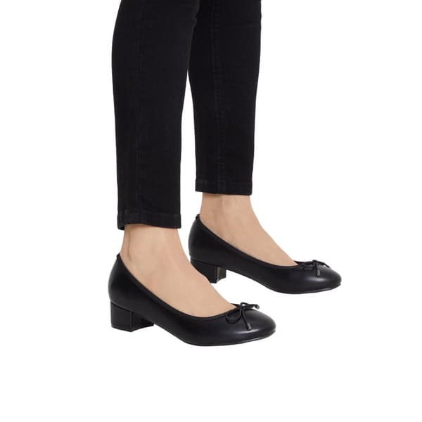 Good For The Sole Womens/Ladies Tara Block Heel Ballerina Flats