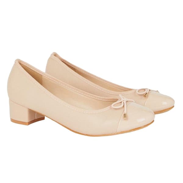 Good For The Sole Womens/Ladies Talia Block Heel Ballerina Flats