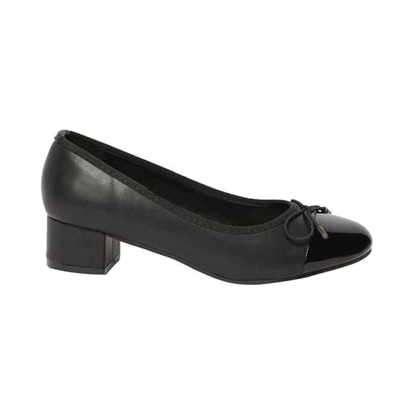 Good For The Sole Womens/Ladies Talia Block Heel Ballerina Flats