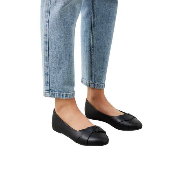 Dorothy Perkins Womens/Ladies Paige Wrap Detail Wide Ballerina Flats
