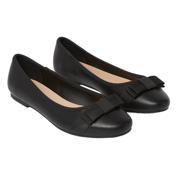 Dorothy Perkins Womens/Ladies Paris Bow Detail Wide Ballerina Flats