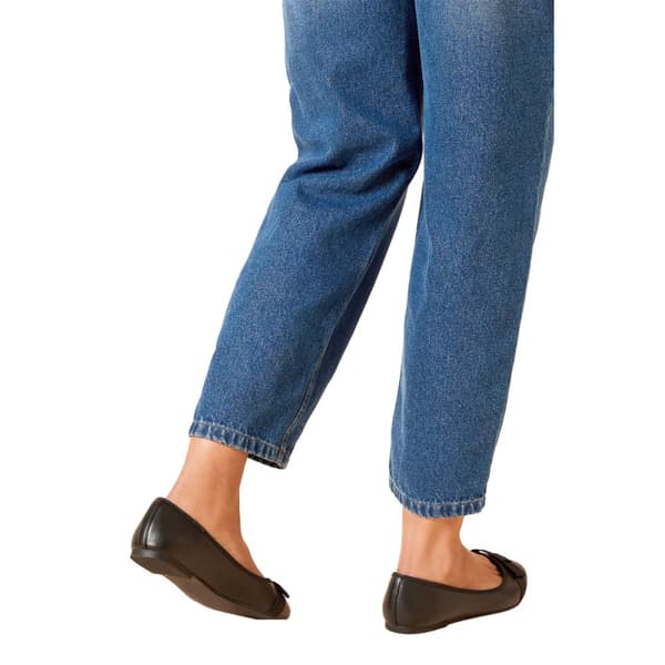 Dorothy Perkins Dam/Ladies Paris Ballerina Flats med vida bågar och detaljer