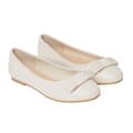 Pikkukuva 1 / 3: Dorothy Perkins Womens/Ladies Paris Bow Detail Wide Ballerina Flats