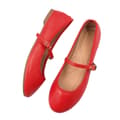 Miniatyrbilde 3 av 4: Where's That From Womens/Ladies Josie Straps Wide Ballerina Flats