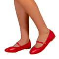 Miniatyrbilde 4 av 4: Where's That From Womens/Ladies Josie Straps Wide Ballerina Flats