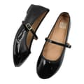 Miniatyrbilde 1 av 3: Where's That From Womens/Ladies Josie Straps Wide Ballerina Flats
