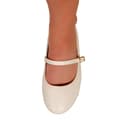 Miniatyrbilde 3 av 3: Where's That From Womens/Ladies Josie Straps Wide Ballerina Flats