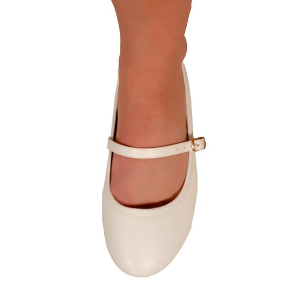 Where's That From Womens/Ladies Josie Straps Wide Ballerina Flats
