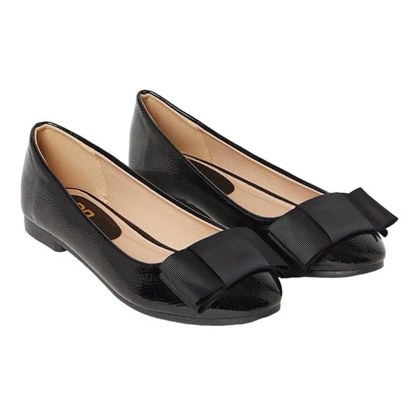 Dorothy Perkins Womens/Ladies Pila Bow Ballerina Flats True Black 5 UK