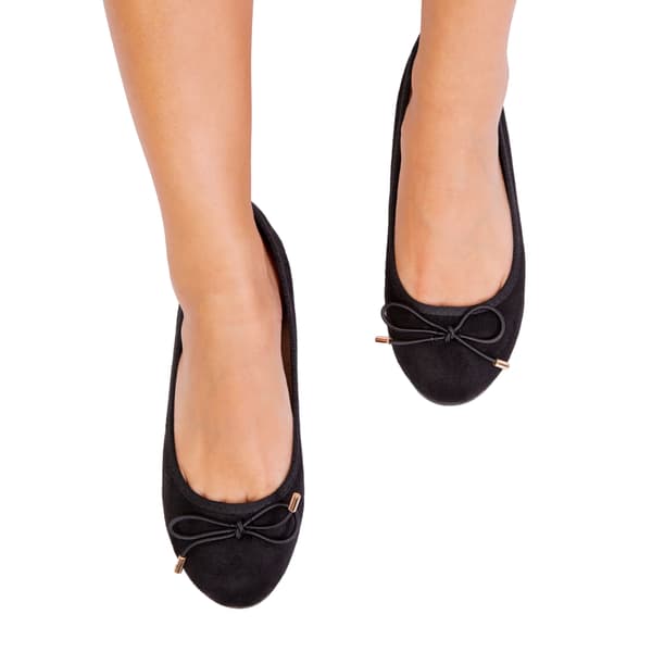 Where's That From Womens/Ladies Bexley Suede Slip-on Flat Pumps