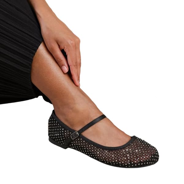 Where's That From Womens/Ladies Tennessee Diamante Mesh Wide Pumps