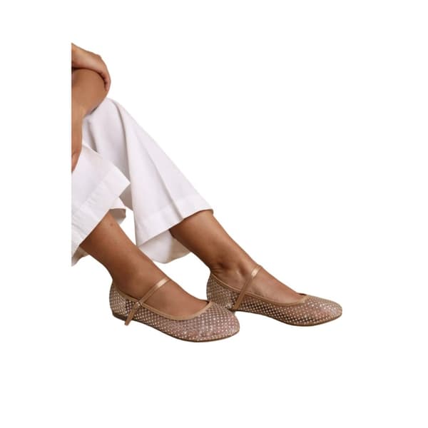 Where's That From Womens/Ladies Tennessee Diamante Mesh Wide Pumps