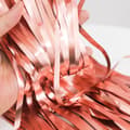 Miniatyrbild 2 av 2: Glitterdraperi Metallic Roséguld 3-Pack [3x2m] för Fest Födelsedag