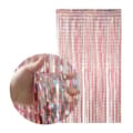 Miniatyrbild 1 av 2: Glitterdraperi Metallic Roséguld 3-Pack [3x2m] för Fest Födelsedag