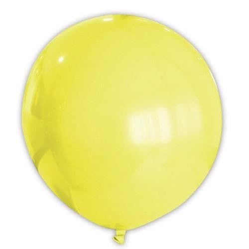 Gul ballong 80 cm