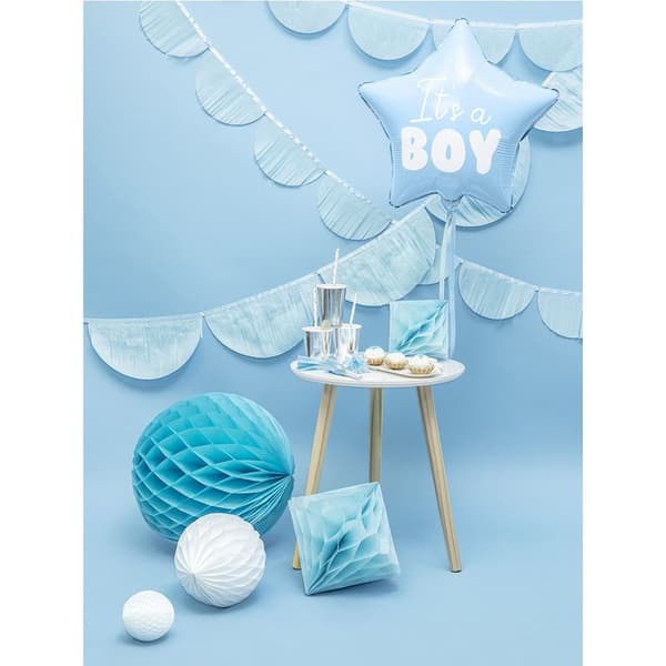 Heliumballong "It's a boy" Blå 45 cm