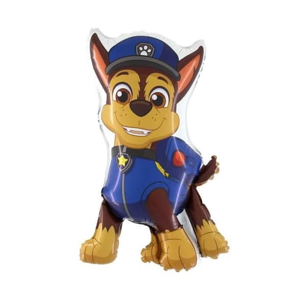 Ballong i aluminium Pat'Patrouille™ - Chase - 94 cm