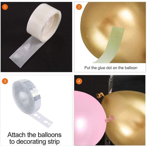 Ballongbåge Pastell Grön Vit | 122st med 10st 4D Stjärn Folie Ballonger