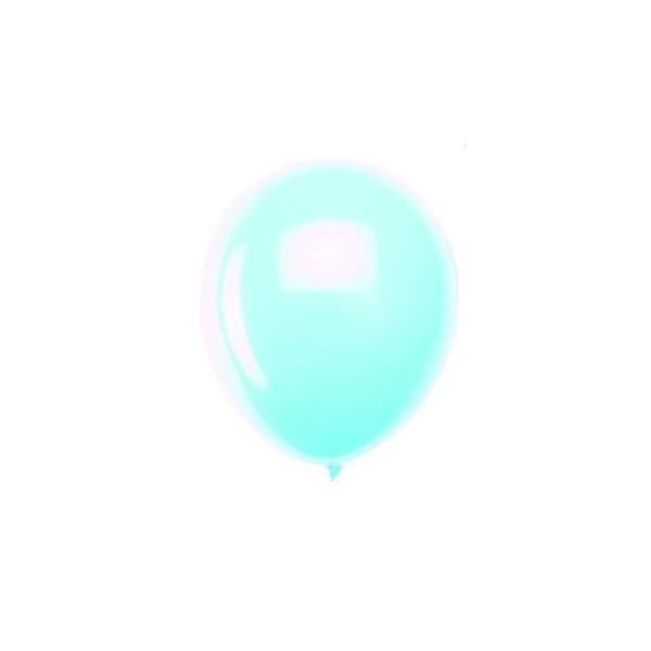 Set med 10 pastellblå 'Globos' ballonger