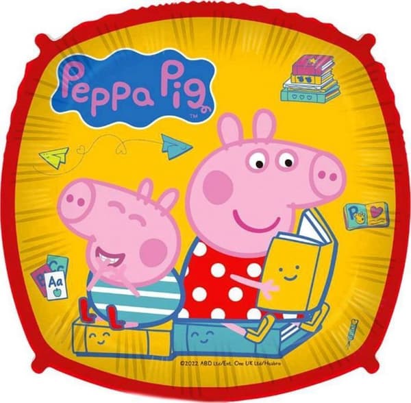 Dekorativ ballong - pump för ballong Godan Aluminiumballong 18Peppa Pig 94998 49986