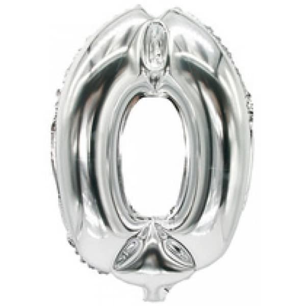 PAPSTAR Ballong i film "Siffror", siffra: 2, silver 0,000000 svart