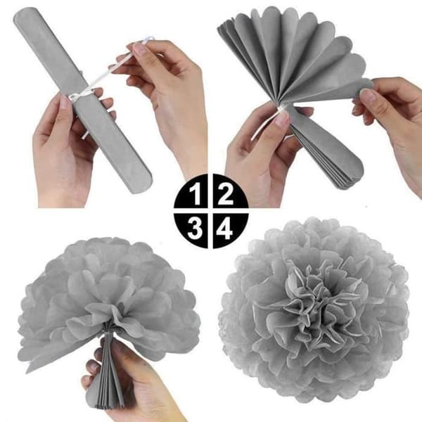 Festdekorationsset - LEEGOAL - Födelsedag - 45 st - Blandfärg - Papper