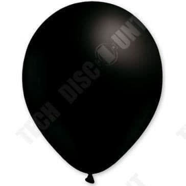 TD® 100 Svarta ballonger 27 cm - Dekorativa ballonger för födelsedagar, bröllop, evenemang, fester...-Baudruche ballonger