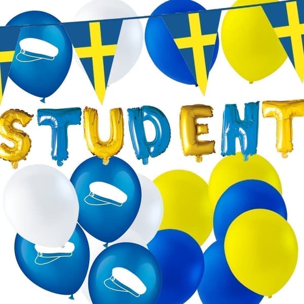 Student Dekoration – Komplett Paket för Ett Oförglömligt Firande Student Dekoration – Komplett Paket för Ett Oförglömligt Firande