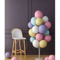 Miniatyrbild 2 av 3: Festdekoration - PTIT CLOWN - Ballonträd 160 cm - Transparent - För 19 ballonger - Plast