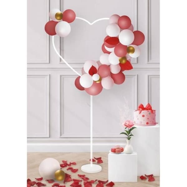 P'TIT Clown re23367 - Stöd för hjärtballonger 150 cm