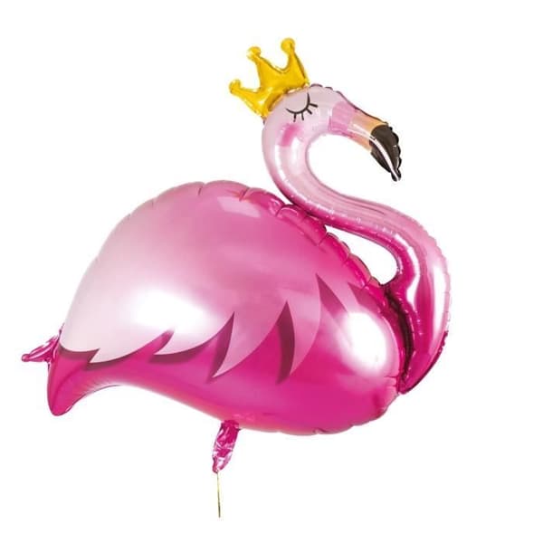 Ballong - P'TIT Clown - Flamingo - 70 cm - Mylar - Festdekoration