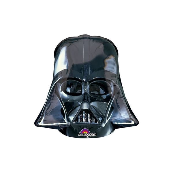 Ballong - Star Wars - Darth Vader - Aluminium - 63cm - Uppblåsbar med helium
