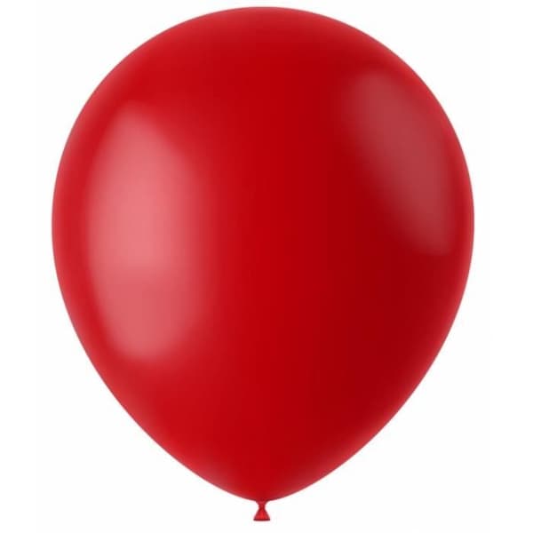 Folatballonger 33 cm latex röd 100 stycken