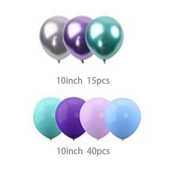 Ballongbåge - Blå/Rosa Starka Ballonger
