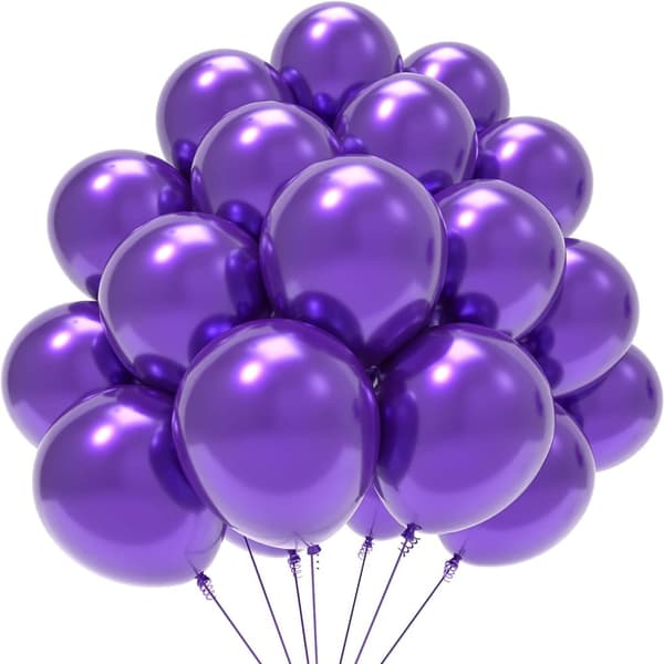 Lila Ballonger till Fest Födelsedag - Ballonger i Lila för en Mångsidig och Högkvalitativ Festdekoration