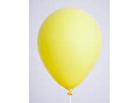 Ballonger 25cm 100/fp gul