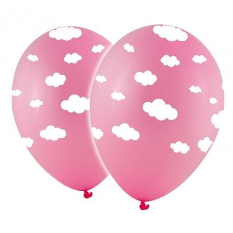 Latexballonger - Rosa Moln 10-pack
