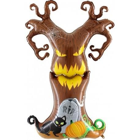 Folieballong - Scary Tree 160 cm
