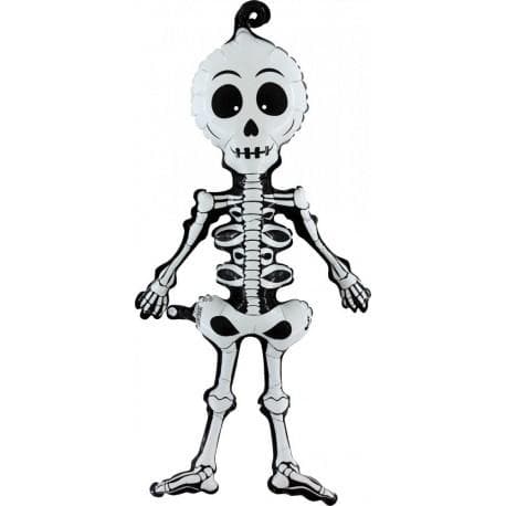 Folieballong - Linky Scary Skeleton 74 cm