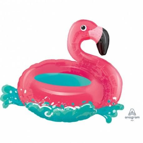 Folieballong - Floating Flamingo