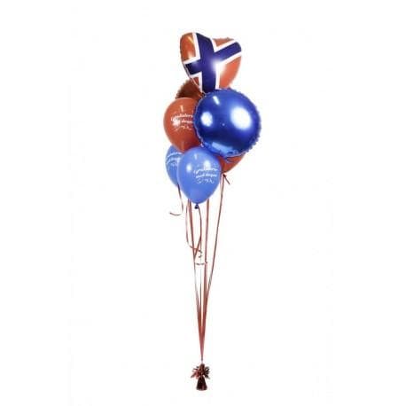 Ballongbukett - Student Norge!