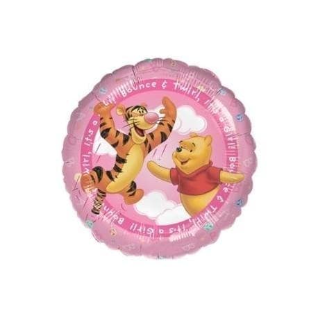 Folieballong - Pooh It's a Girl! 45 cm