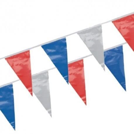Flaggirlang Röd/Vit/Blå